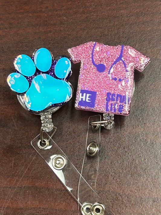 CUSTOM BADGE REEL/KEYCHAIN