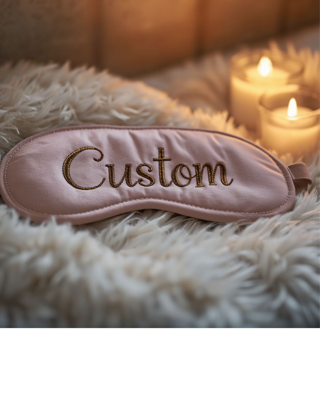 Custom sleep mask