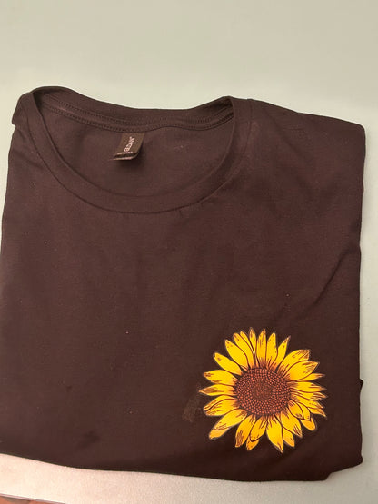 Sunflower Soul Skull T-shirt